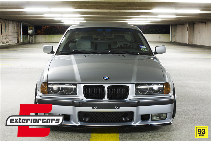 Prednja maska M-Performance dizajn (mat crna) / BMW serije 3 E36 (1996-1998) - Slika 9