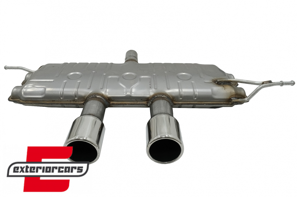 Kompletan ispušni sustav R32 R20 dizajn (chrome) / VW Golf 5 R32 (2003-2007) Golf 6 R20 (2008-2013) - Slika 2