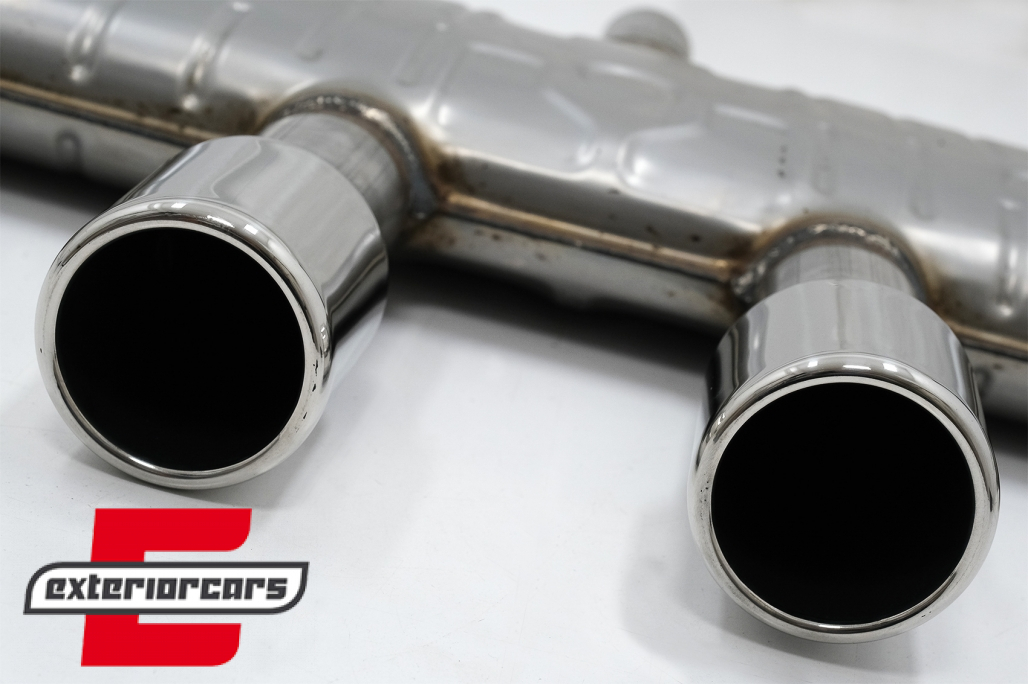 Kompletan ispušni sustav R32 R20 dizajn (chrome) / VW Golf 5 R32 (2003-2007) Golf 6 R20 (2008-2013) - Slika 4