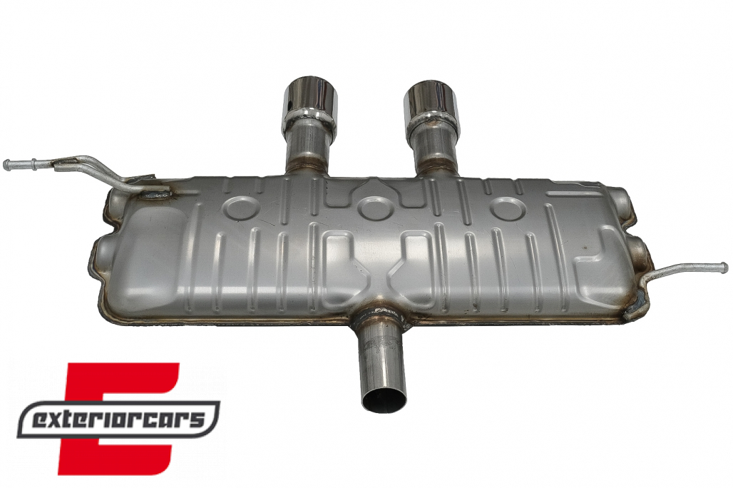 Kompletan ispušni sustav R32 R20 dizajn (chrome) / VW Golf 5 R32 (2003-2007) Golf 6 R20 (2008-2013) - Slika 6