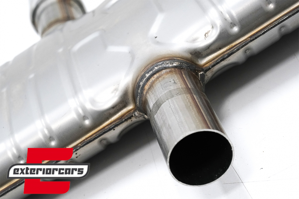 Kompletan ispušni sustav R32 R20 dizajn (chrome) / VW Golf 5 R32 (2003-2007) Golf 6 R20 (2008-2013) - Slika 9