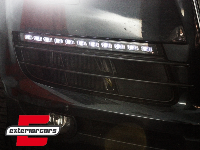 LED DRL dnevna svjetla & žmigavci OEM Facelift dizajn / Audi Q7 4L (2006-2009) - Slika 10