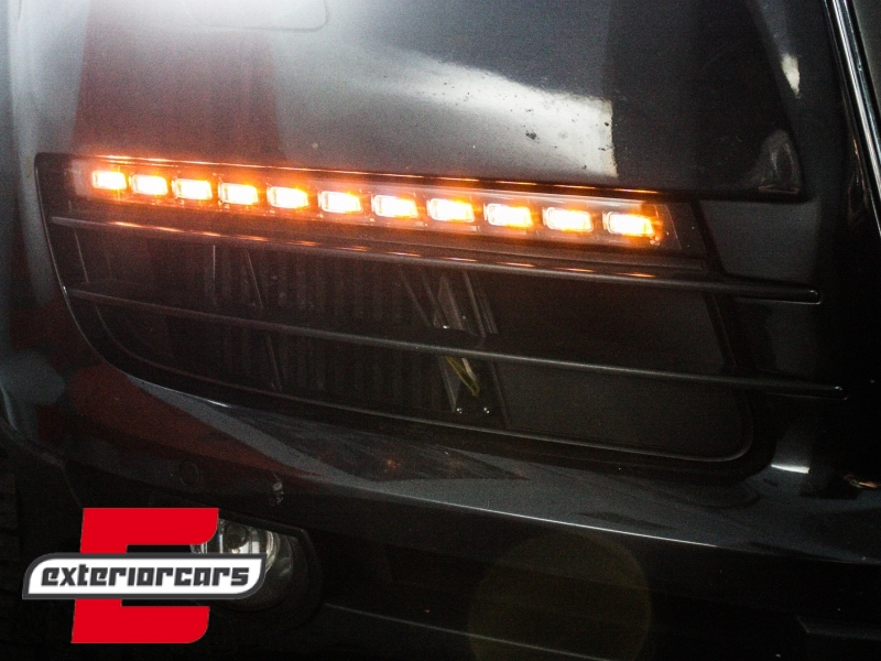 LED DRL dnevna svjetla & žmigavci OEM Facelift dizajn / Audi Q7 4L (2006-2009) - Slika 11