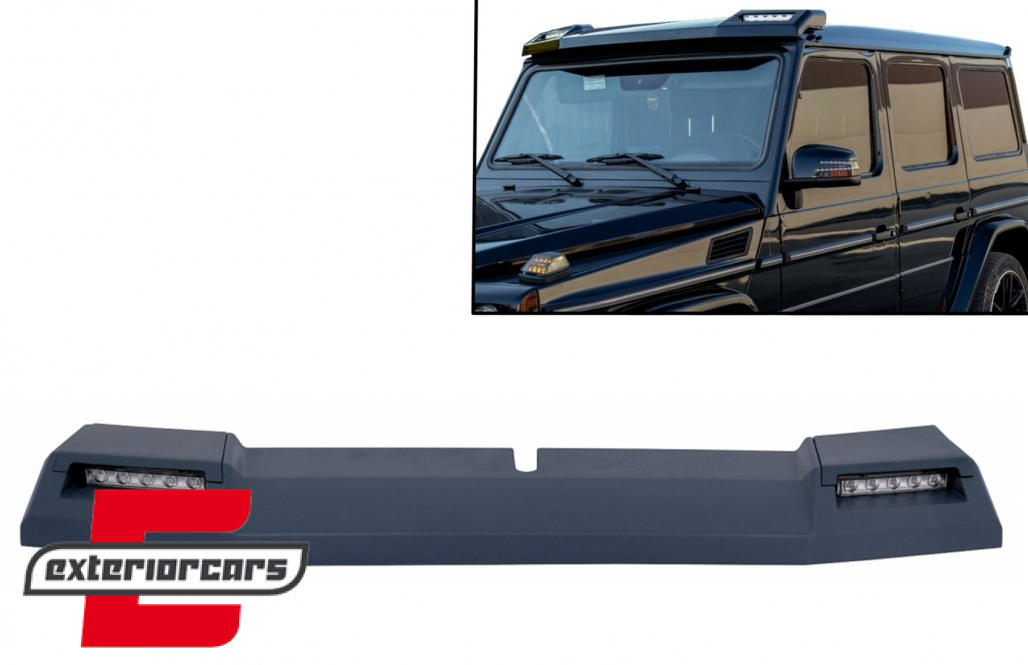 Prednji krovni spojler LED 6×6 B-dizajn / MERCEDES G-klasa W463 (1989-2017)