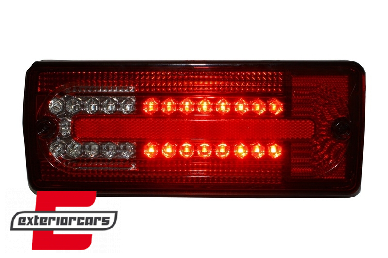 Full LED stražnja svjetla (crvena/kristal) / Mercedes G-klasa W463 (1989-2015) - Slika 10