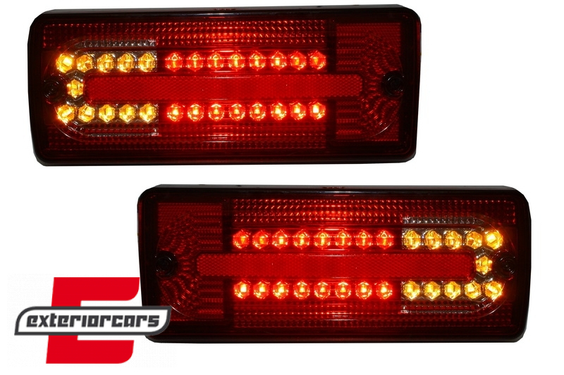 Full LED stražnja svjetla (crvena/kristal) / Mercedes G-klasa W463 (1989-2015) - Slika 6