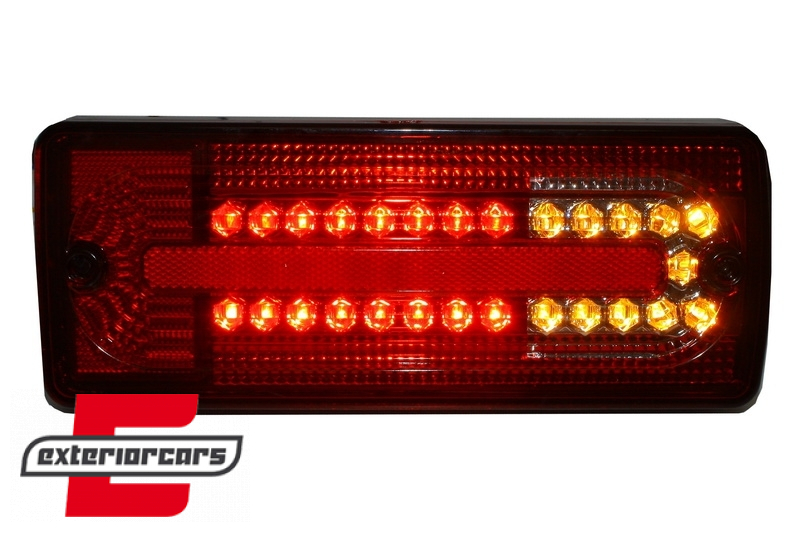 Full LED stražnja svjetla (crvena/kristal) / Mercedes G-klasa W463 (1989-2015) - Slika 8