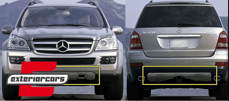Klizne ploče off road / Mercedes GL-klasa X164 (2006-2009) - Slika 10