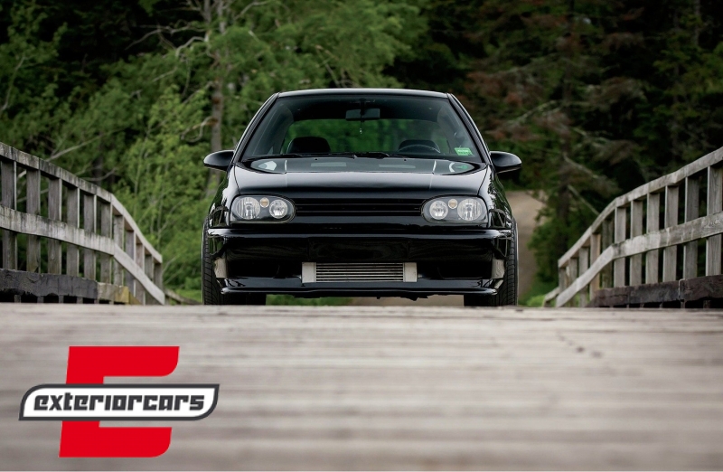Prednja maska VR6 dizajn (mat crna) / VW Golf 3 (1991-1997) - Slika 9