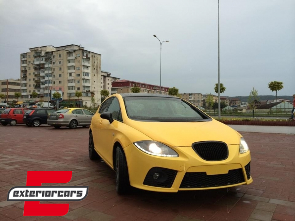 Prednja maska bez znaka (crna) / SEAT Toledo Leon Altea (2004-2009) - Slika 9