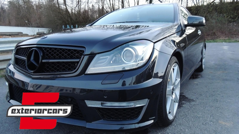 Prednji branik C63 AMG Facelift dizajn / Mercedes C-klasa W204 S204 C204 (2007-2015) - Slika 10