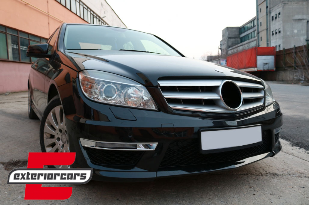 Prednji branik C63 AMG Facelift dizajn / Mercedes C-klasa W204 S204 C204 (2007-2015) - Slika 10