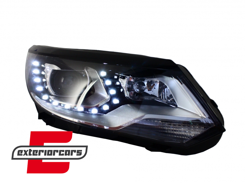 Prednja svjetla LED DRL Xenon dizajn / VW Tiguan Mk1 Facelift (2012-2015) - Slika 6