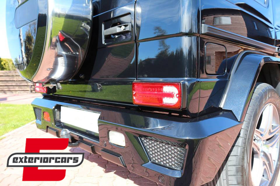 Full LED stražnja svjetla (crvena/kristal) / Mercedes G-klasa W463 (1989-2015) - Slika 20