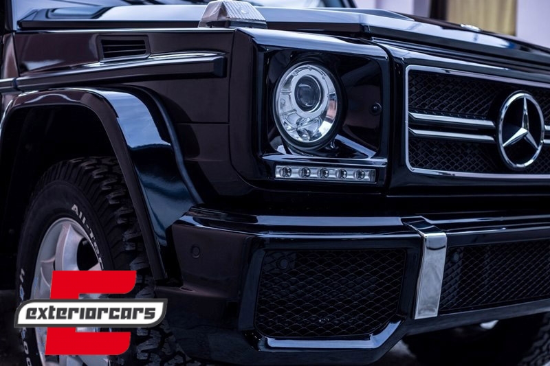 Prednji farovi Bi-Xenon look (chrome) / Mercedes G-klasa W463 (1989-2012) - Slika 9