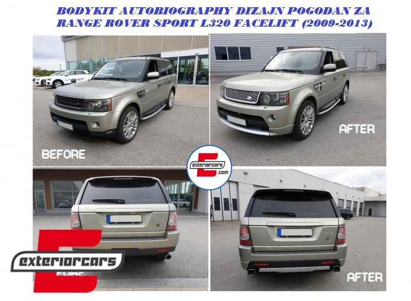 Bodykit Autobiography dizajn / Land Range Rover Sport L320 Facelift (2009-2013) - Slika 30