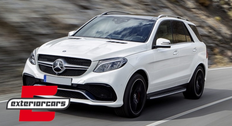 Bodykit AMG dizajn (crna/chrome) / Mercedes GLE W166 SUV (2015-2018) - Slika 22