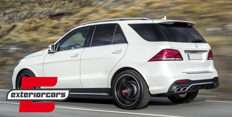 Bodykit AMG dizajn (crna/chrome) / Mercedes GLE W166 SUV (2015-2018) - Slika 23