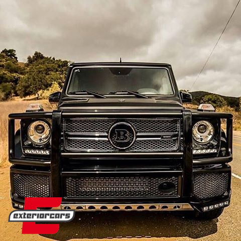 Prednji splitteri LED DRL B-dizajn / Mercedes G-klasa W463 (1989-2017) - Slika 9