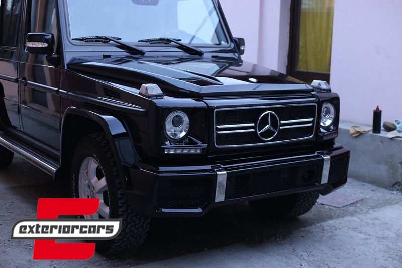 Prednji farovi Bi-Xenon look (chrome) / Mercedes G-klasa W463 (1989-2012) - Slika 11