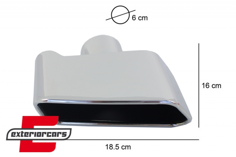 Nastavci auspuha M-Performance dizajn (chrome) / BMW serije 5 F10 F11 (2011-2017) - Slika 9