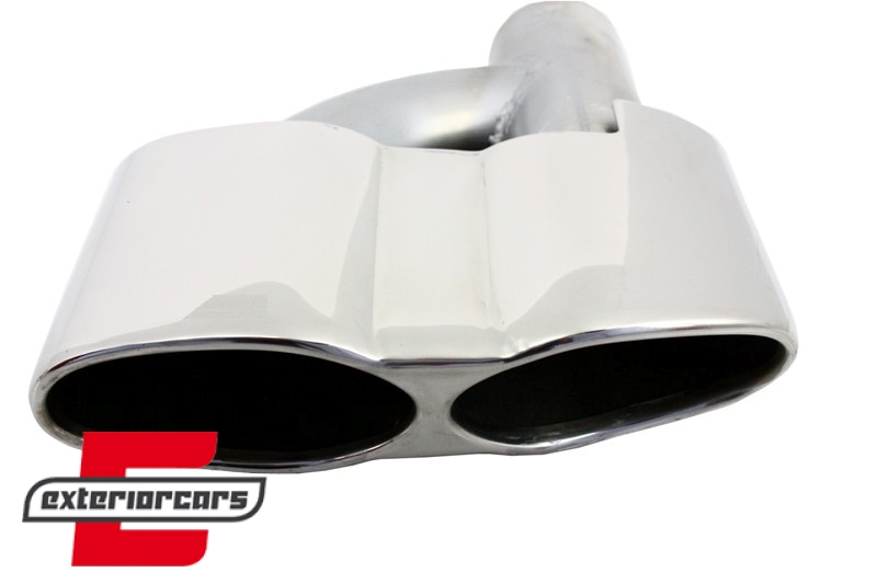 Nastavci auspuha AMG dizajn (chrome) / Mercedes W221 W164 W166 W211 W212 W216 W230 W231 A209 C209 - Slika 3