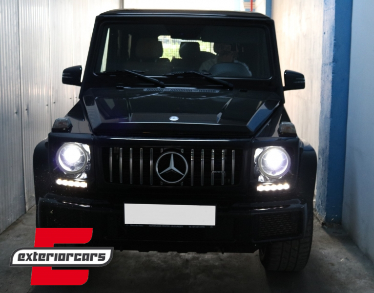 Poklopci svjetla & LED DRL AMG dizajn / Mercedes G-klasa W463 (1989-) - Slika 11