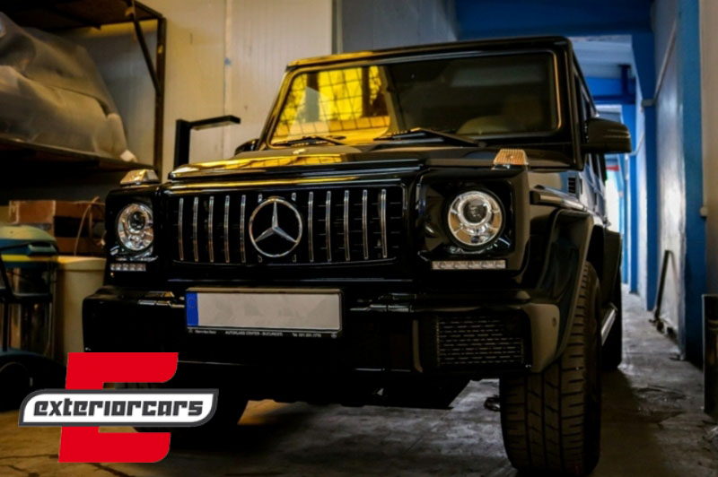 Poklopci svjetla & LED DRL AMG dizajn / Mercedes G-klasa W463 (1989-) - Slika 13