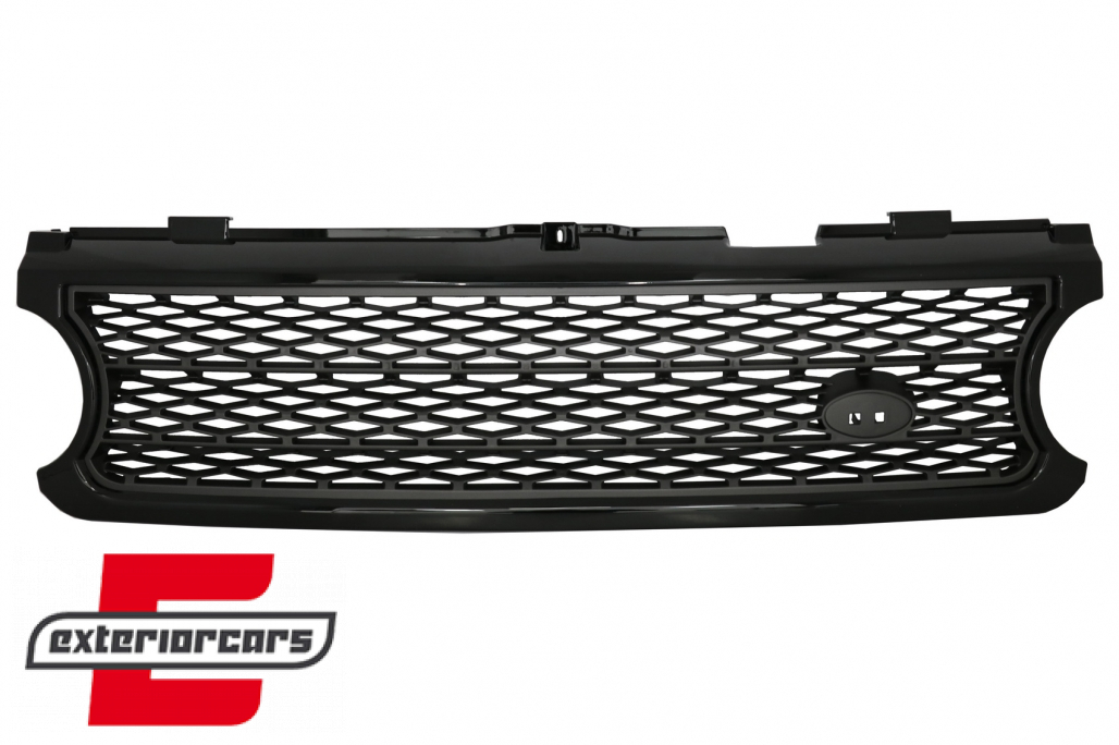 Prednja maska Autobiography dizajn (crna/siva) / Land Range Rover Vogue III L322 (2006-2009)