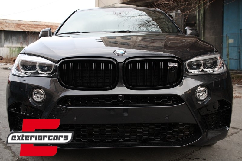 Prednja maska XM dizajn 360° (piano crna) / BMW X5 F15 F16 F16 (2014-2018) - Slika 5