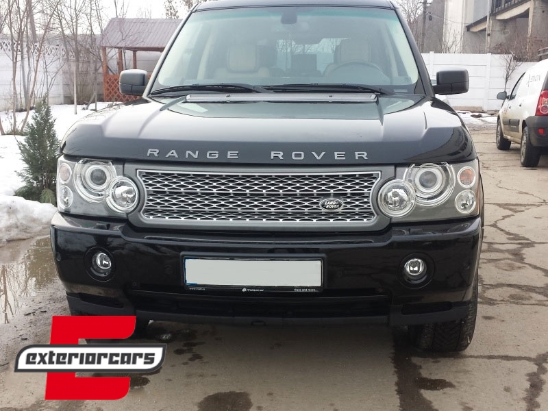 Prednja maska Autobiography dizajn (siva/srebrna) / Land Range Rover Vogue III L322 (2006-2009) - Slika 7