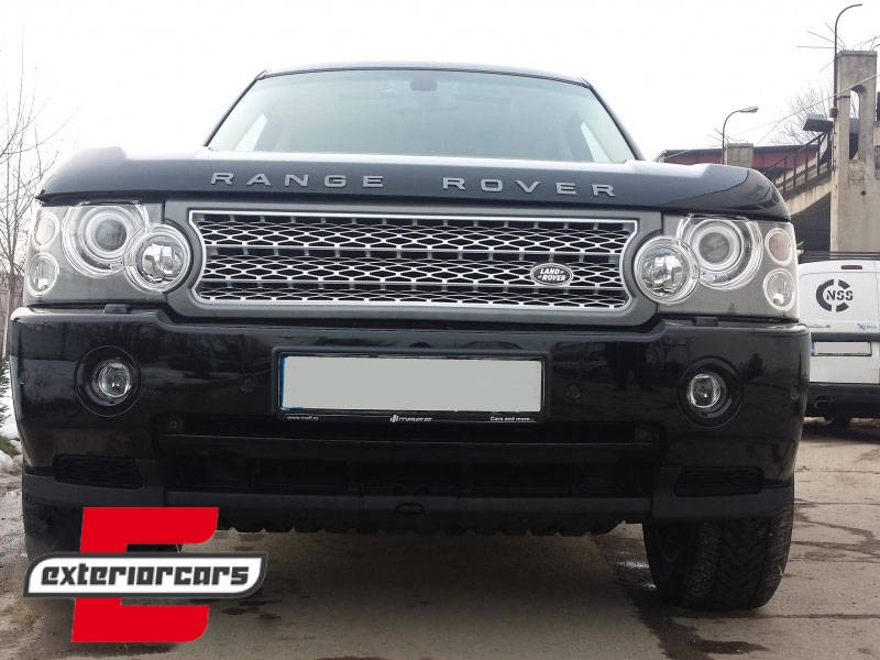 Prednja maska Autobiography dizajn (siva/srebrna) / Land Range Rover Vogue III L322 (2006-2009) - Slika 6