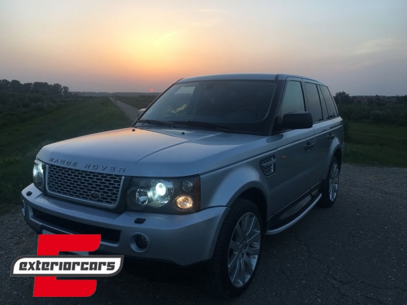 Prednja maska & bočni otvori Autobiography dizajn (platinum siva/srebrna) / Land Range Rover Sport L320 (2005-2008) - Slika 15