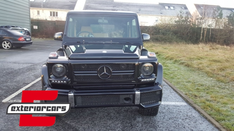 Prednji farovi Bi-Xenon look (crna) / Mercedes G-klasa W463 (1989-2012) - Slika 4
