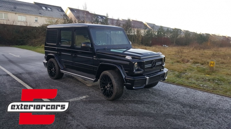 Prednji farovi Bi-Xenon look (crna) / Mercedes G-klasa W463 (1989-2012) - Slika 5