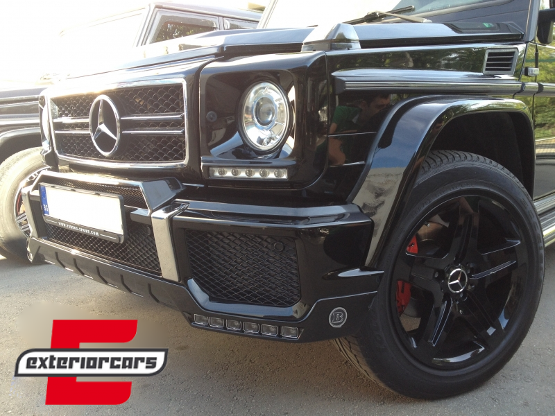 Poklopci svjetla & LED DRL AMG dizajn / Mercedes G-klasa W463 (1989-2012) - Slika 5