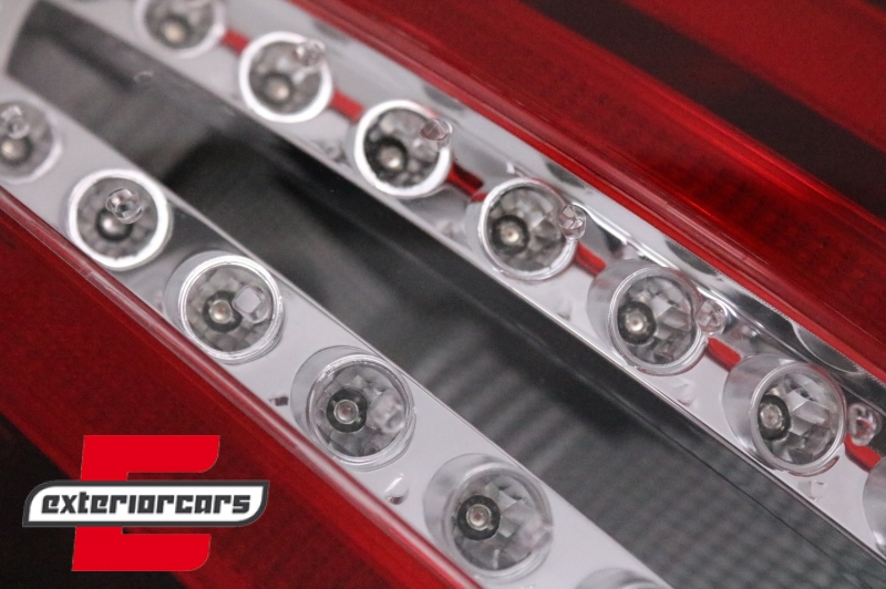 LED stražnja svjetla (crvena/kristal) / Mercedes C-klasa W204 limuzina (2007-2010) - Slika 5