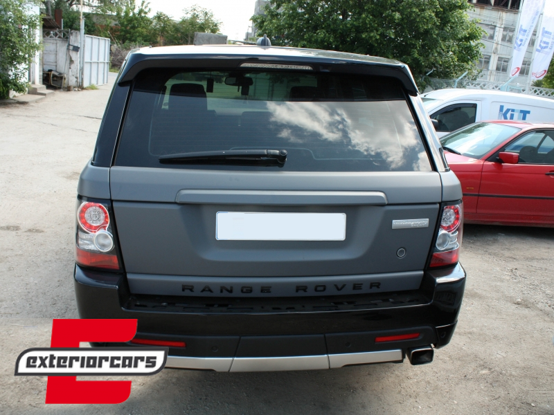 Zaštitna ploča za stražnji branik - aluminijski poklopac / Land Range Rover Sport L320 (2005-2013) - Slika 6