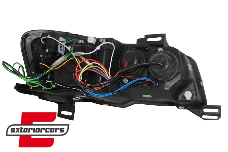 Prednja svjetla LED DayLight (chrome) / Fiat Stilo 3p (2001-2008) - Slika 6