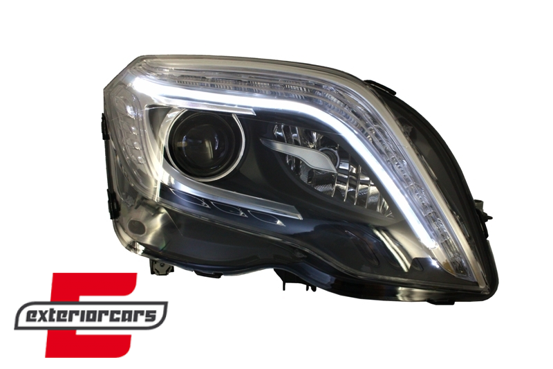 Prednji farovi LED DRL Facelift dizajn / Mercedes GLK X204 (2013-2015) - Slika 5