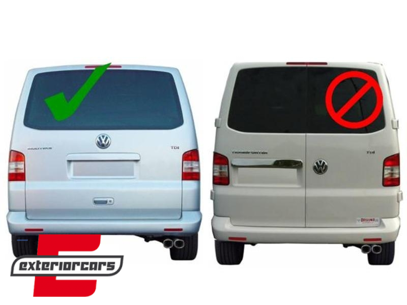 Krovni spojler Sportline dizajn / VW Transporter Multivan Caravelle T5 T5.1 Facelift (2003-2015) - Slika 5