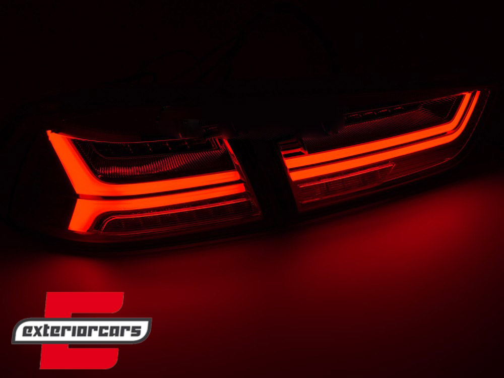 Full LED stražnja svjetla SEQ žmigavci (crvena) / Mitsubishi Lancer 8 limuzina (2007-2017) - Slika 3