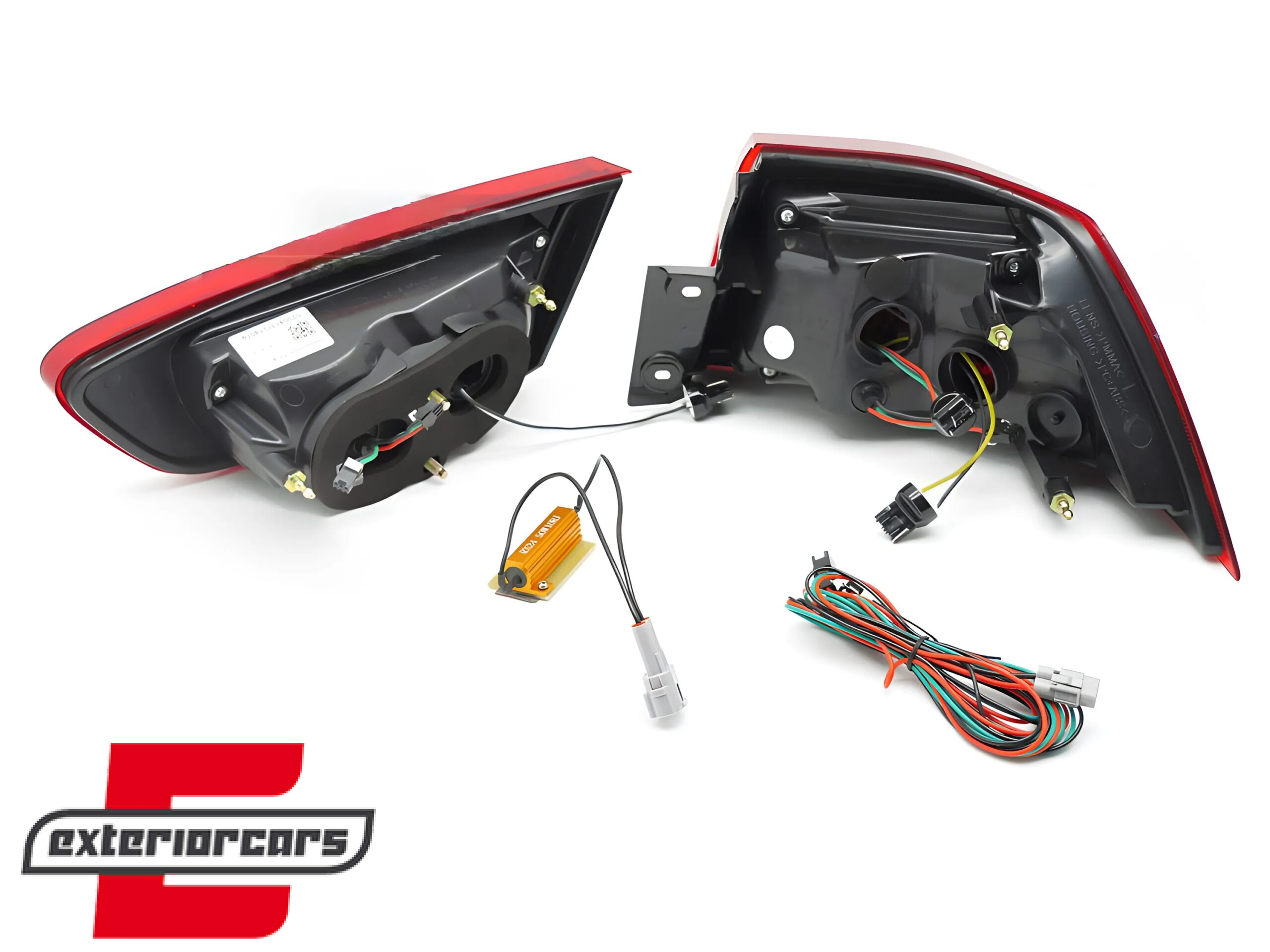 Full LED stražnja svjetla SEQ žmigavci (crvena) / Mitsubishi Lancer 8 limuzina (2007-2017) - Slika 6