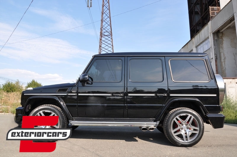 Nastavci auspuha G500 G55 G63 G65 AMG dizajn / Mercedes G-klasa W463 G500 G55 G63 G65 (1998-) - Slika 8