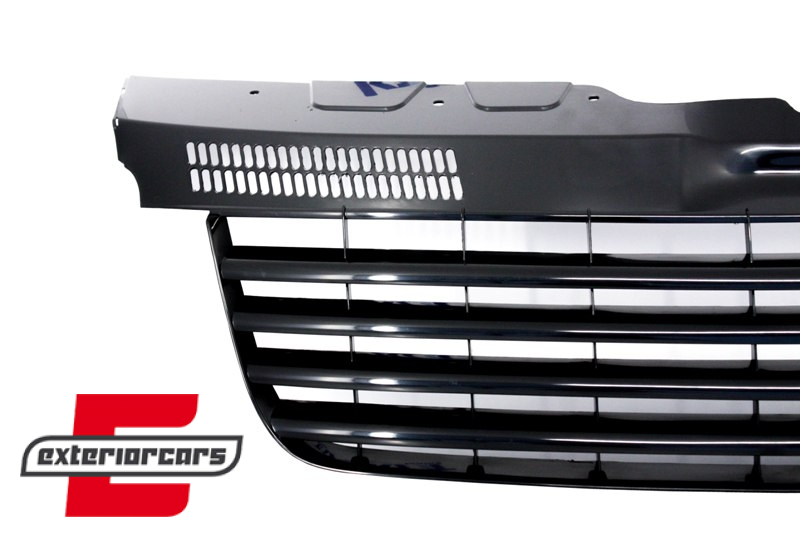 Prednja maska bez znaka (piano crna) / VW T5 Transporter (2004-2009) - Slika 3