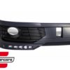 Prednji nastavak branika LED DRL Sportline dizajn / VW Transporter Multivan Caravelle T5 T5.1 Facelift (2010-2015) - Slika 3