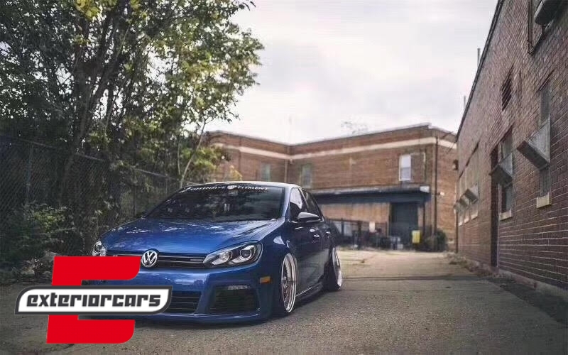 Bočne mrežice prednjeg branika R20 dizajn (piano crna) / VW Golf 6 VI (2008-2012) - Slika 6