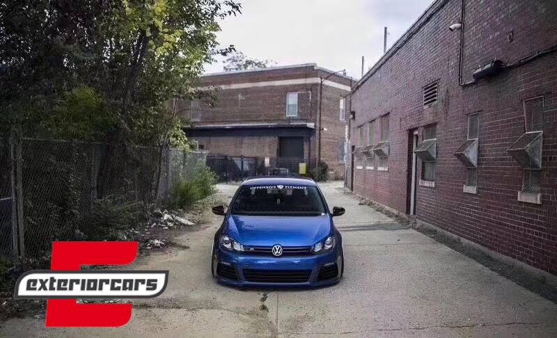 Bočne mrežice prednjeg branika R20 dizajn (piano crna) / VW Golf 6 VI (2008-2012) - Slika 5