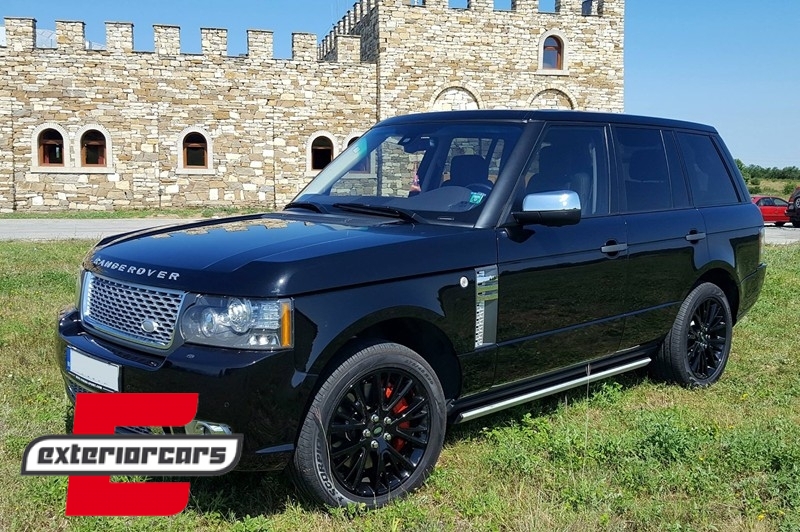 Bočni otvori Autobiography dizajn (siva/srebrna) / Land Range Rover Vogue III L322 (2002-2012) - Slika 5