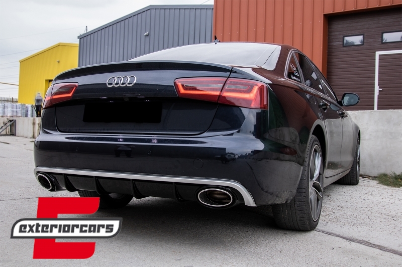 Difuzor zraka & nastavci auspuha RS6 dizajn / Audi A6 C7 4G limuzina karavan (2011-2014) - Slika 10